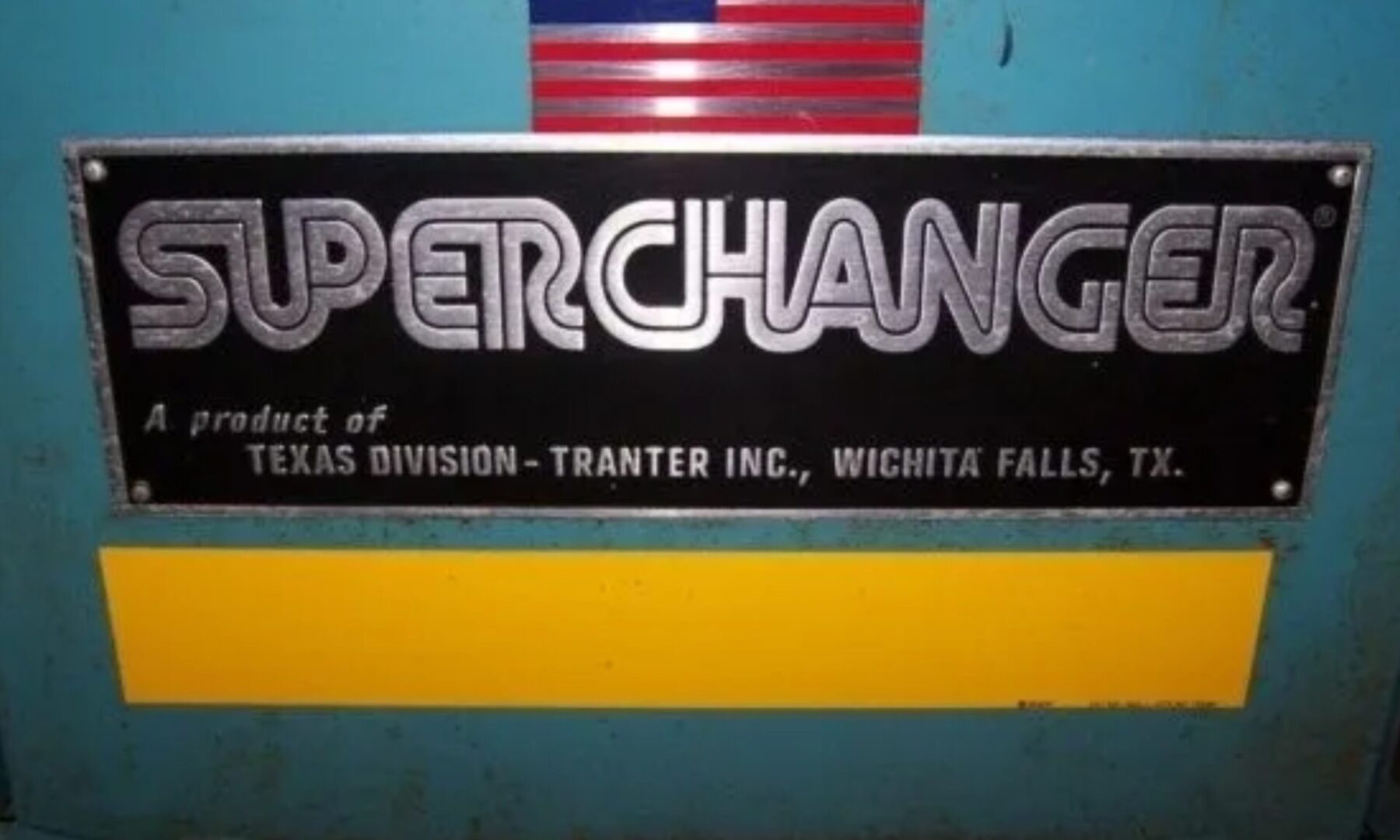 A sign that says superchange.