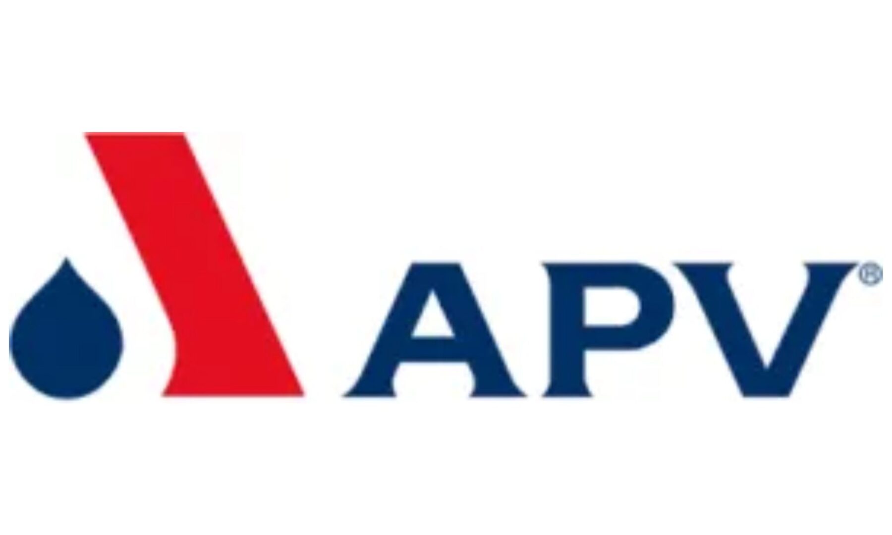 A logo of apv is shown.